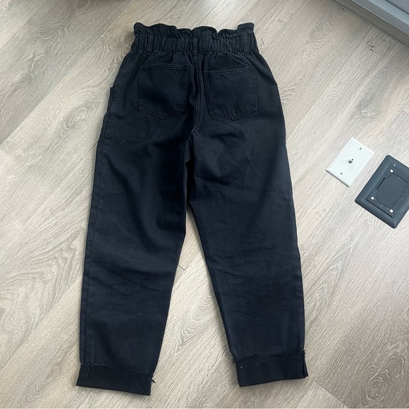 Oak and Fort Black Jeans Size Small - Picture 2 of 2